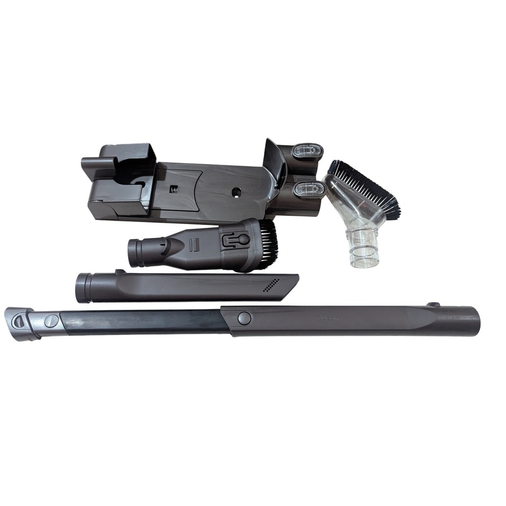 Dyson V6 DC Series Wall Dock And 5 Piece Accessory Set Gray Button
